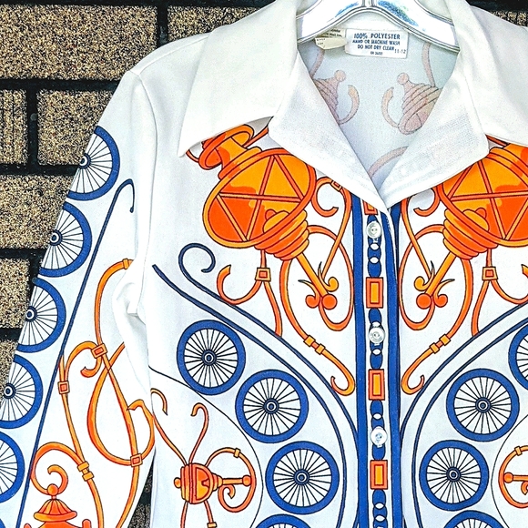 ✨SOLD✨Vintage 60s 70s MCM Polyester Disco Dagger - Picture 2 of 5